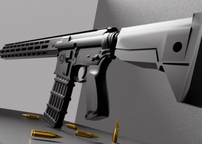Advanced AR Rifle Concept Model