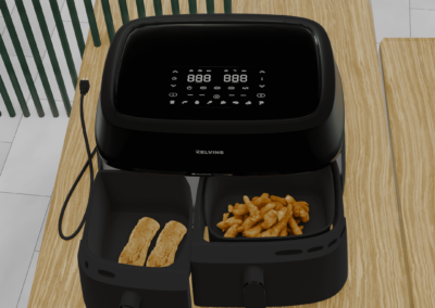 Kelvins Air Fryer Concept Design